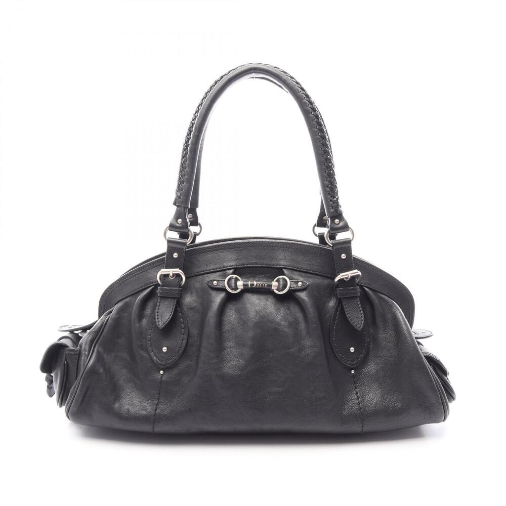 Christian Dior My Frame Handbag leather black